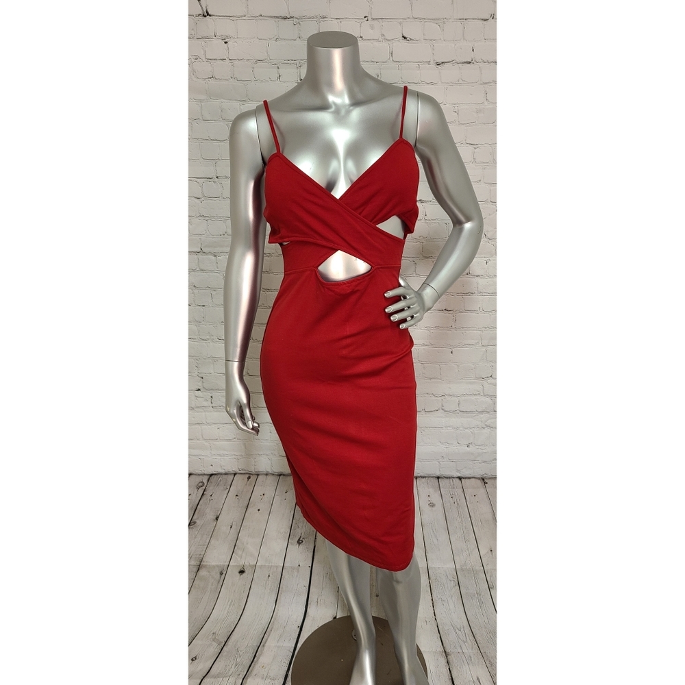 Midi Keyhole Dress